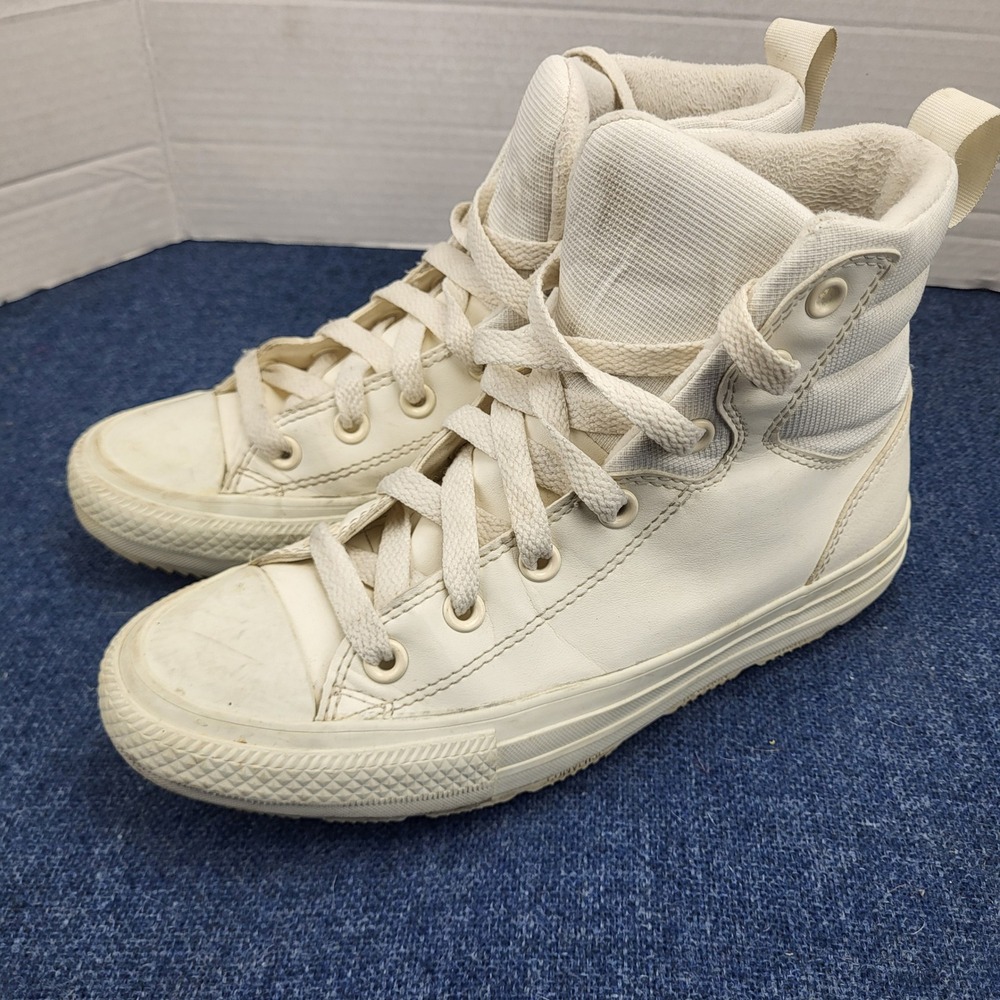 Converse Chuck Taylor All Star Berkshire Boot High Egret Off White Women 7 Men 5